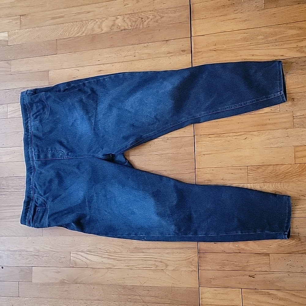 Spanx jean-ish leggings
